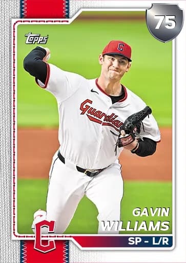 Gavin Williams CORE card art