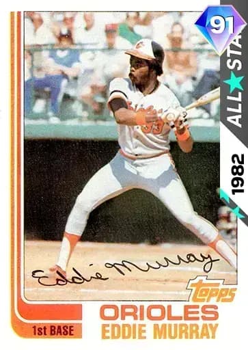 Eddie Murray CORE card art