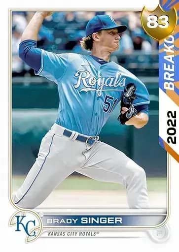 Brady Singer CORE card art