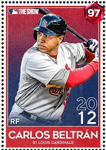 Carlos Beltran CORE card art