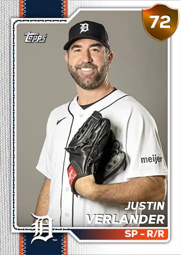 Justin Verlander CORE card art