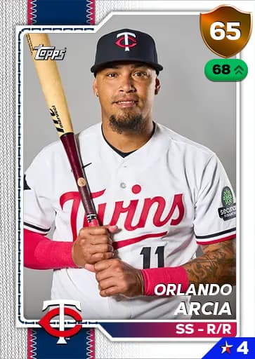 Orlando Arcia Live card art