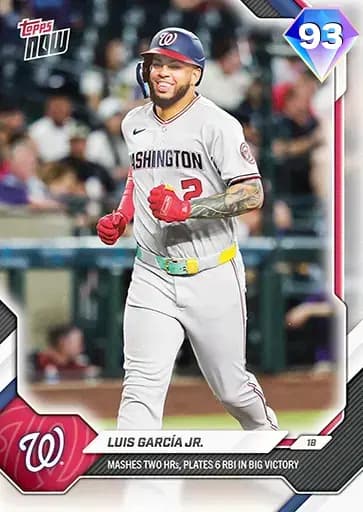 Luis García Jr. CORE card art