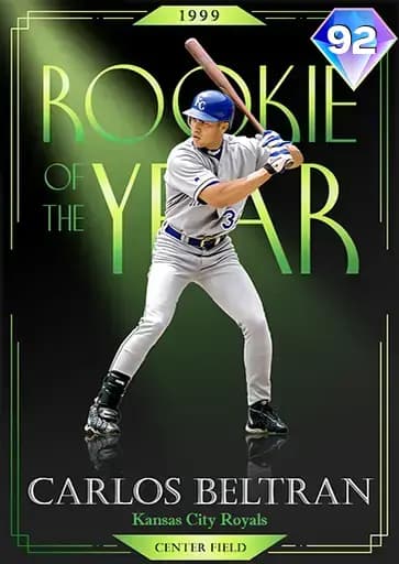 Carlos Beltran CORE card art