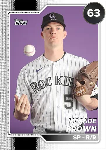 McCade Brown CORE card art