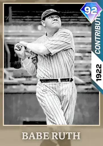 Babe Ruth CORE card art