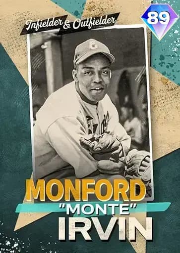 Monte Irvin CORE card art