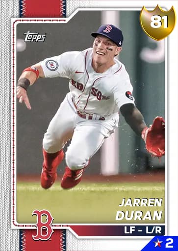 Jarren Duran CORE card art