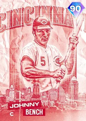 Johnny Bench CORE card art