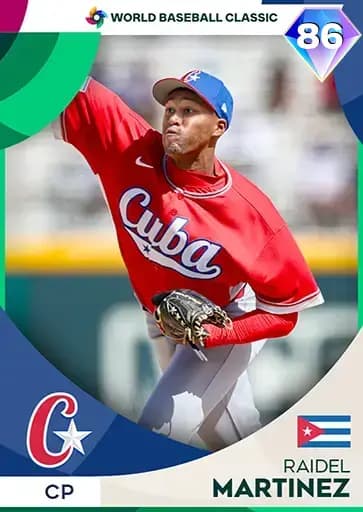 Raidel Martinez CORE card art