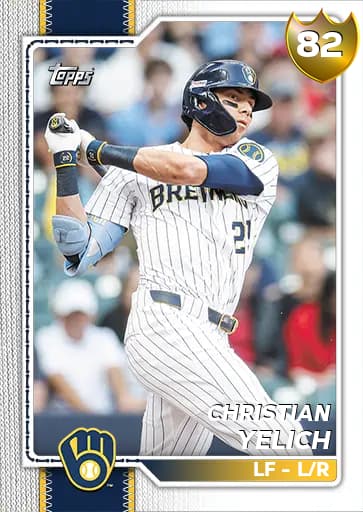 Christian Yelich CORE card art