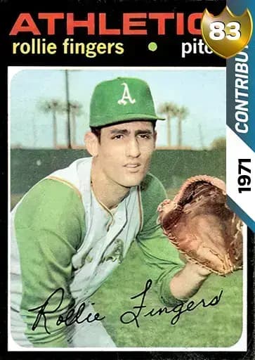 Rollie Fingers CORE card art