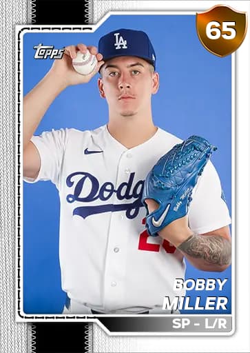Bobby Miller CORE card art