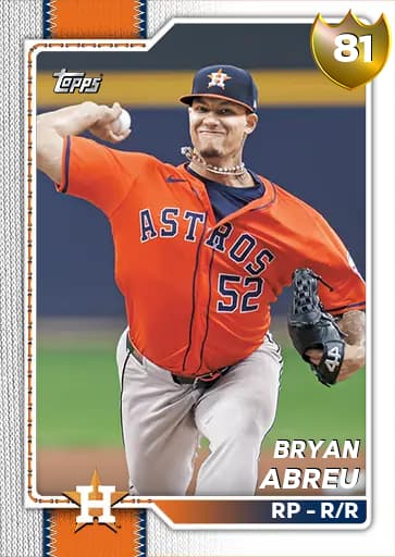 Bryan Abreu CORE card art