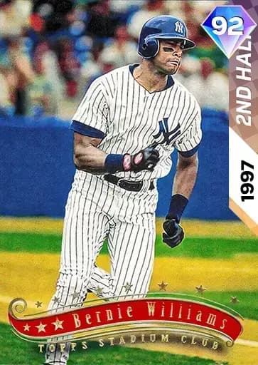 Bernie Williams CORE card art
