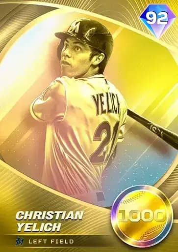 Christian Yelich CORE card art