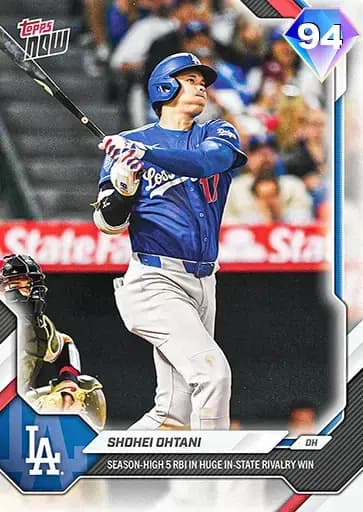 Shohei Ohtani CORE card art