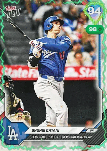 Shohei Ohtani CORE card art