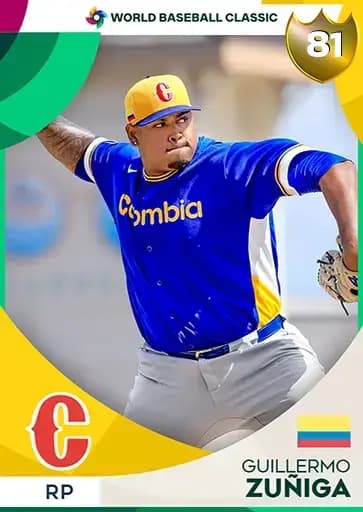 Guillermo Zuñiga World Baseball Classic card art