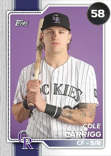 Cole Carrigg Live card art