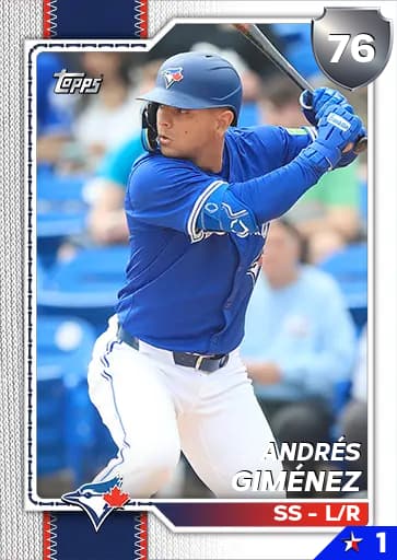 Andrés Giménez CORE card art