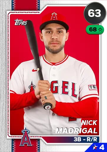 Nick Madrigal Live card art