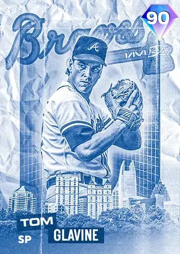 Tom Glavine CORE card art