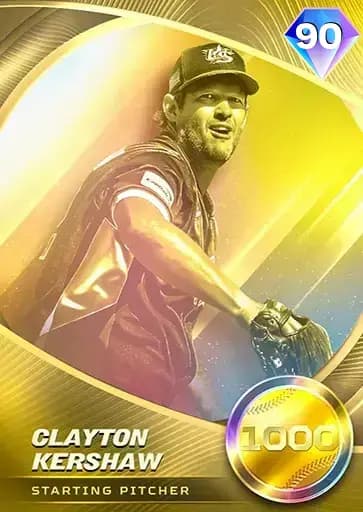 Clayton Kershaw CORE card art