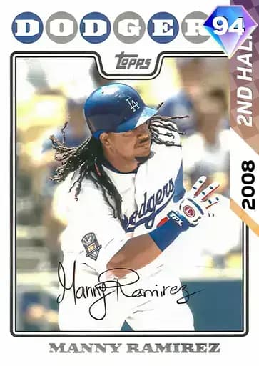 Manny Ramirez CORE card art