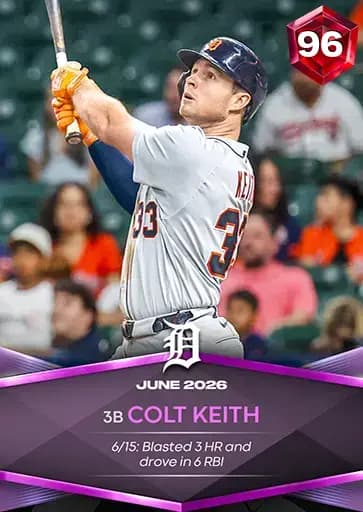 Colt Keith CORE card art