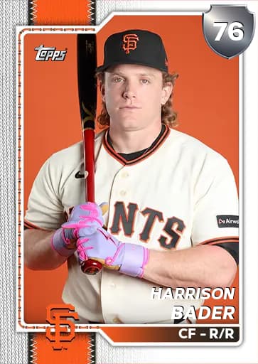 Harrison Bader CORE card art