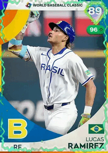 Lucas Ramirez World Baseball Classic card art