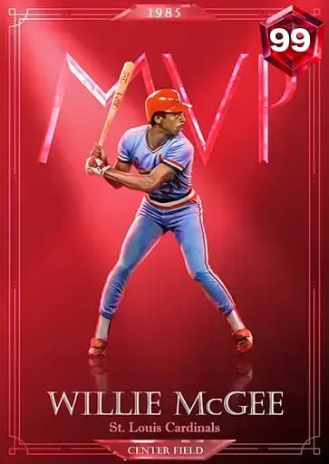 Willie McGee CORE card art