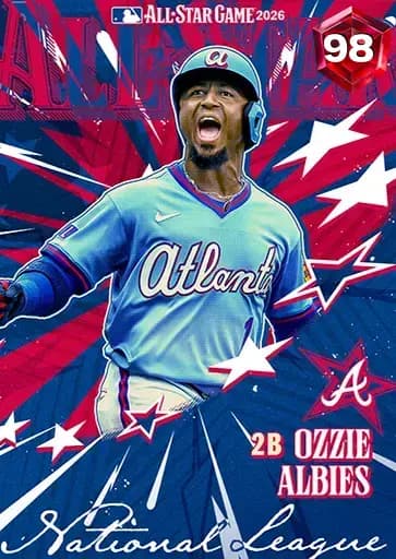 Ozzie Albies CORE card art