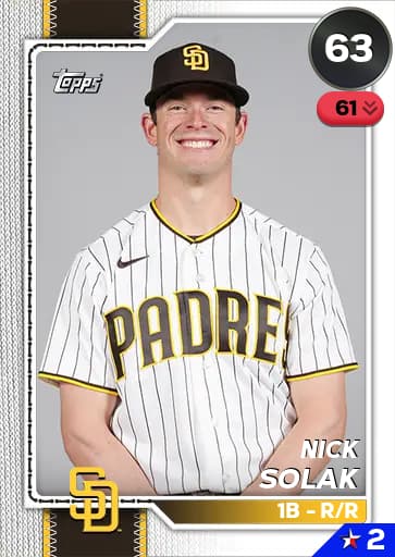 Nick Solak Live card art