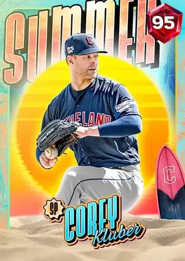 Corey Kluber CORE card art